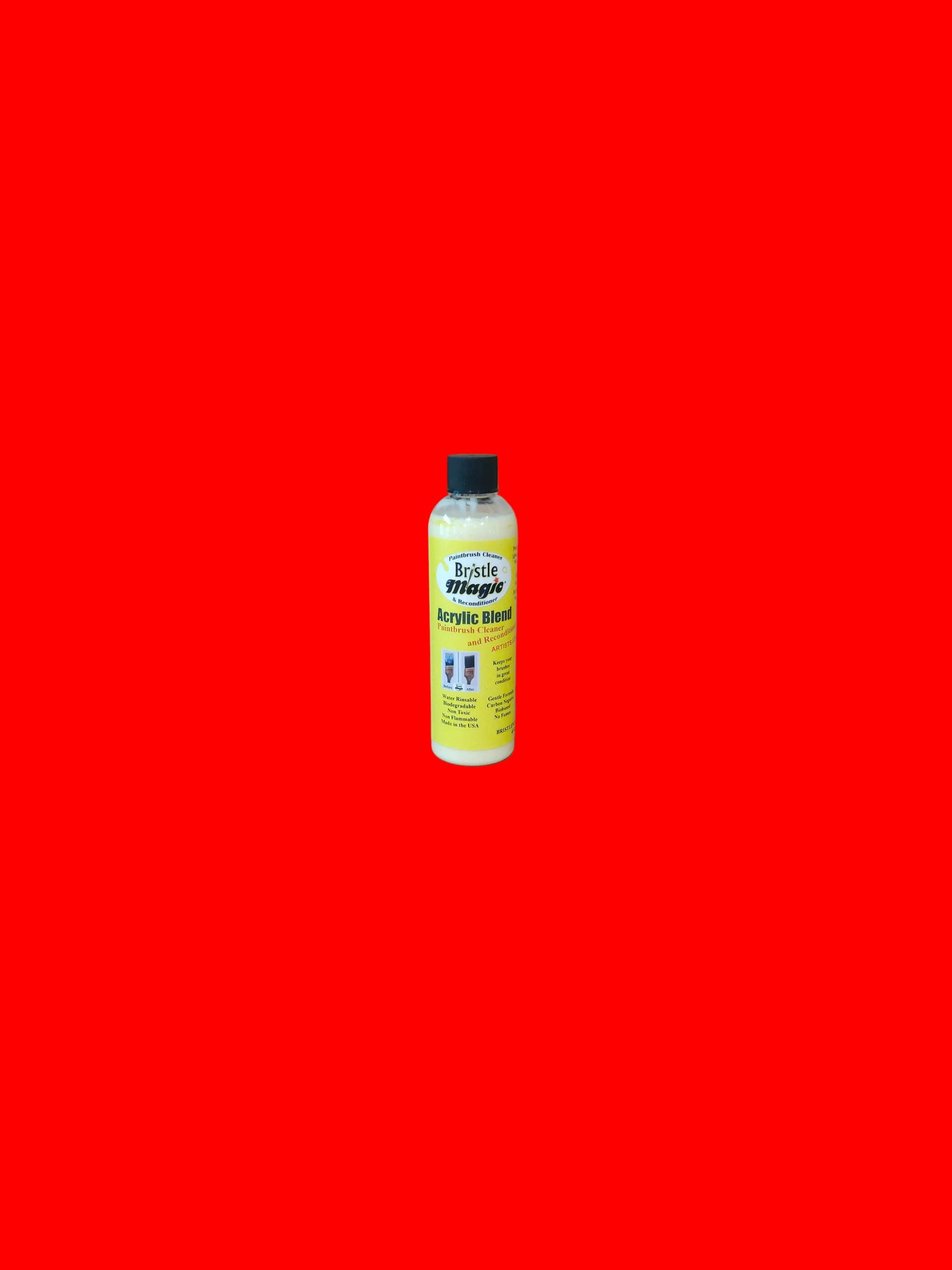 Arist Paintbrush Cleaner | Acrylic Blend | 4 oz bottle