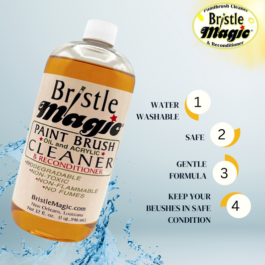 Paintbrush Cleaner Eco-Friendly Bristle Magic