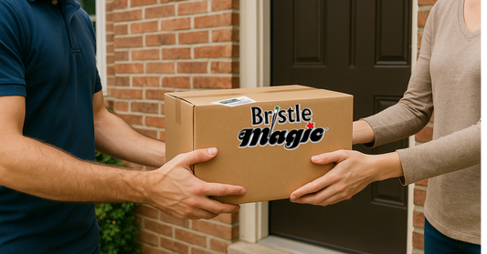 Subscription for one year supply 32 oz bottle Bristle Magic sent once per month