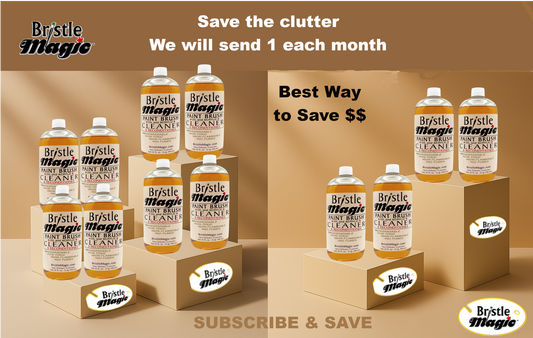 Subscription for one year supply 32 oz bottle Bristle Magic